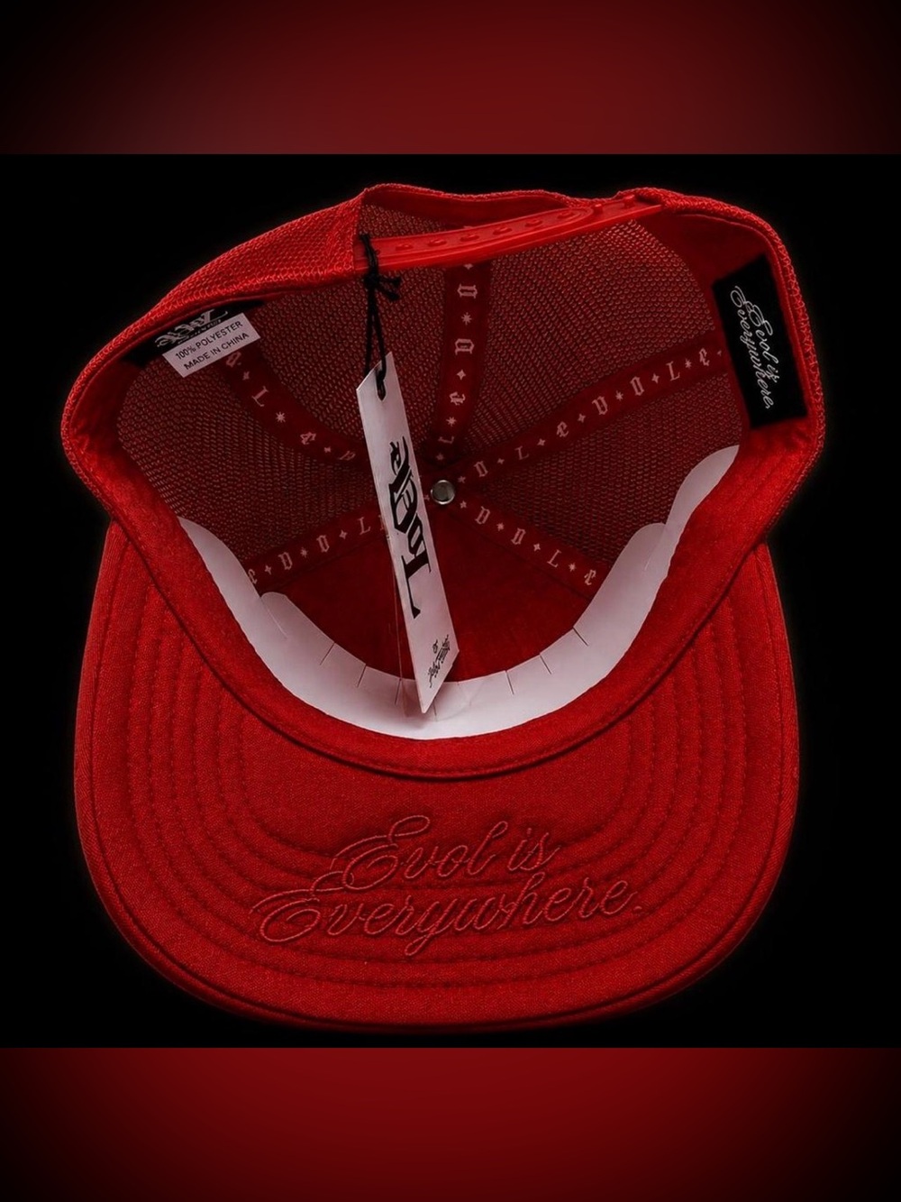 Hip Hop Artist ‘Future’ presents ‘EVOL’ SnapBack Trucker Hat - O/S - NWT - Picture 2 of 4